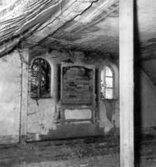 interiér synagogy před zbořením