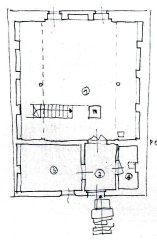 plánek podkroví synagogy