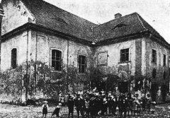 historické foto synagogy
