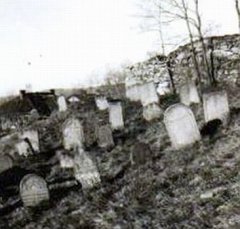historické foto hřbitova