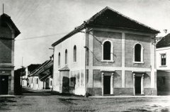 historické foto synagogy