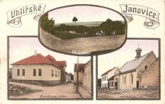 historické foto hřbitova (nahoře)