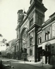 historické foto synagogy