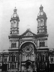 historické foto synagogy