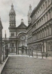 historická pohlednice synagoga