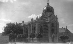 historické foto synagogy