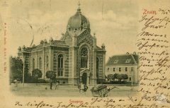historické foto synagogy
