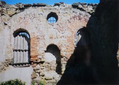 interiér synagogy