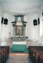 oltář sv. Notburgy v kapli