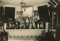 historické foto interiéru původní kaple