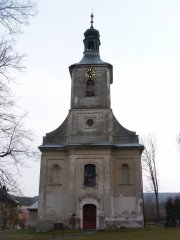 průčelí kostela