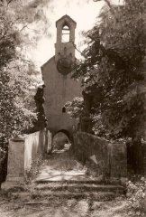 historické foto kaple - brány