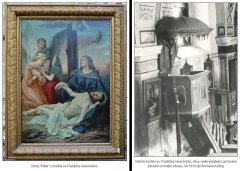 obraz „Pieta“ visel původně vlevo od kazatelny v kostele sv. Františka Xaverského ve Velkém Valštejně