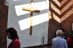 slavnostní posvěcení - pohled do interiéru