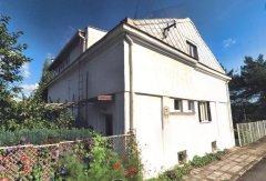 dům správce židovského hřbitova po stavebních úpravách ze 60. let 20. století