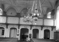 starší foto interiéru synagogy