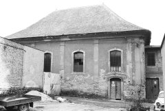 severozápadní průčelí před opravou 