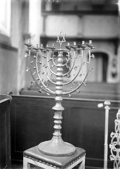 starší foto interiéru synagogy