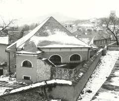 synagoga po rekonstrukci od východu