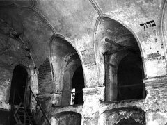 starší foto interiéru synagogy