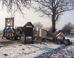 odklízení trosek po autohavárii