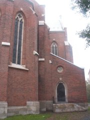 pohled na levou stěnu zezadu