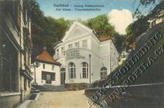 dobová pohlednice s námětem kaple