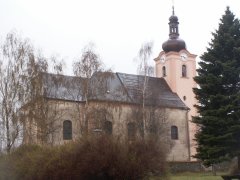 pohled na levou stěnu zezadu