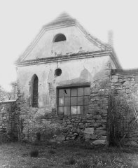 východní průčelí synagogy
