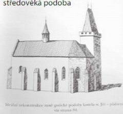 rekonstrukce středověké podoby kostela