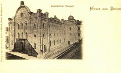 historické foto synagogy