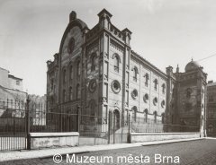 historické foto synagogy