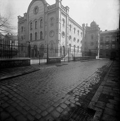 historické foto synagogy