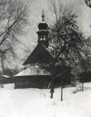 historické foto kostela