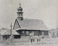 historické foto kostela