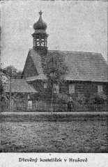 historické foto kostela