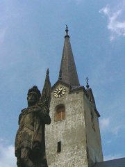 věž kostela
