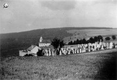 historické foto hřbitova