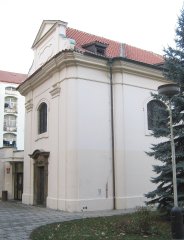 kostel od jihozápadu
