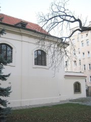 jižní strana kostela