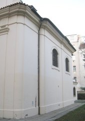 kostel od jihozápadu