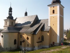 pohled zezadu zprava - nová fasáda