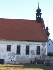 pohled na přední část zleva
