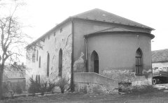 synagoga od jihovýchodu před opravou