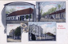 dobová pohlednice vsi s kapličkou