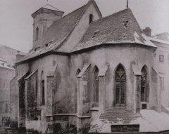 historické foto kostela