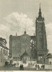 kresba kaple od Vincence Morstadta
