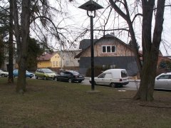 místo, kde kaple stávala