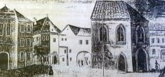 kresba kostela