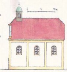 kresebná rekonstrukce kostela sv. Kateřiny
